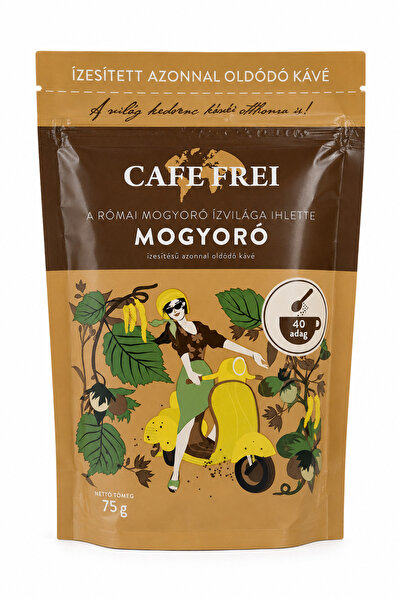 Cafe Frei – Cafea instant aromatizata cu alune 75g