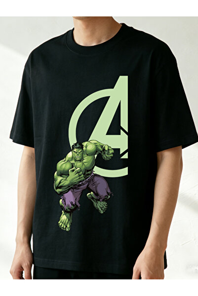 SAUDI DISNEYLAND disneyland MARVEL Men and Women's 100% Cotton T-Shirt - Over...