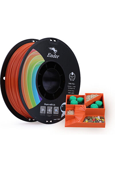 Creality Creality3D PLA Νήμα Εκτυπωτή 3D 1.75mm Πορτοκαλί 1kg 1 τεμάχιο Καρού...