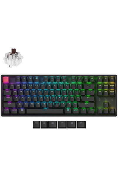 Keychron K8 V2 Ασύρματο Μηχανικό Πληκτρολόγιο Gaming χωρίς νομικά πλήκτρα, με...
