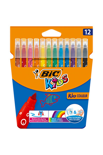 Bic Set de vopsele pentru pâslă, 12 bucăți