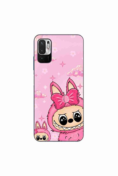 OEM Калъф, съвместим с Xiaomi Redmi Note 10 5G, Силиконов гел TPU модел Labub...