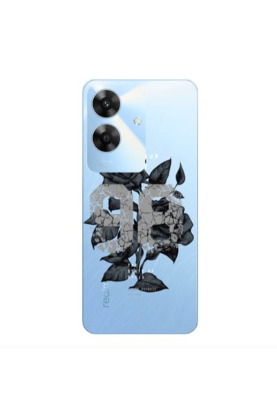 Other Realme Note 60 Flower 98 Transparent Silicone TPU Θήκη