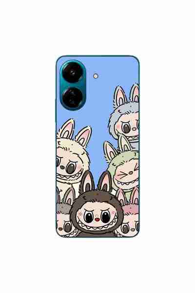 OEM Husa compatibila cu Xiaomi Redmi 13C 4G Silicon Gel Tpu Model Labubu Patt...