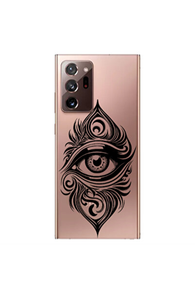 Other Samsung Note 20 Ultra Eye patterned drawing Transparent Silicone TPU Θήκη