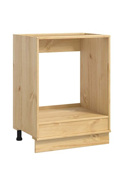 vidaxl SKI Cabinet Honey Brown 60 x 46 x 81 cm Solid pine wood