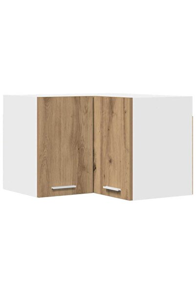vidaxl Wall cabinet Artisan Oak and White 57 x 57 x 40 cm