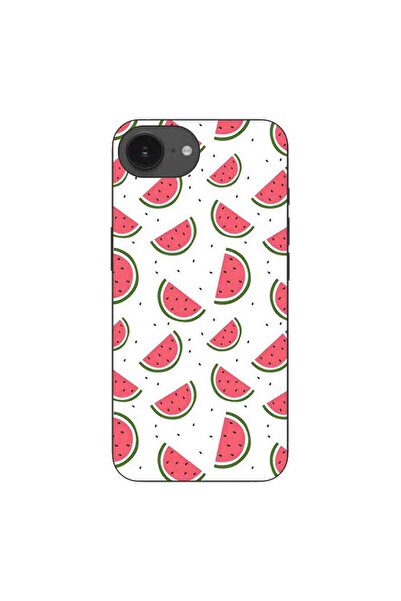 OEM Case compatible with Apple iPhone 16e Silicone Gel Tpu Model Watermelons ...
