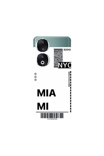 Other Honor 90 5G Miami NYC Transparent Silicone TPU Θήκη