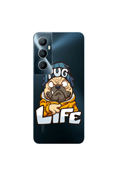 Other Realme C65 Pug Life 2 Transparent Silicone TPU Θήκη