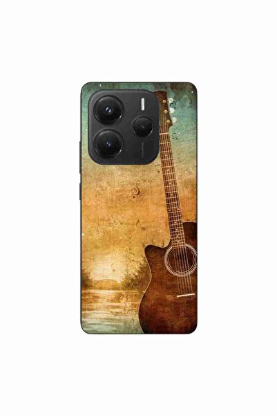 OEM Husa compatibila cu Xiaomi Redmi Note 14 5G Silicon Gel Tpu Model Chitara...
