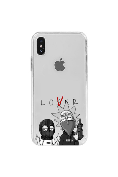 Other Apple iPhone Xs Max Rick Loser Transparent Silicone TPU Θήκη