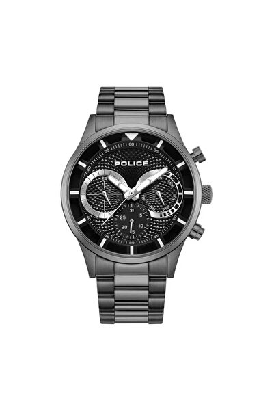 Police Ρολόι Ανδρικό Black Stainless Steel PEWGKOO40301