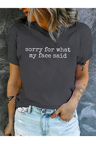 mercoledi Women's Mix Printed Crew Neck Regular Fit T-Shirt
