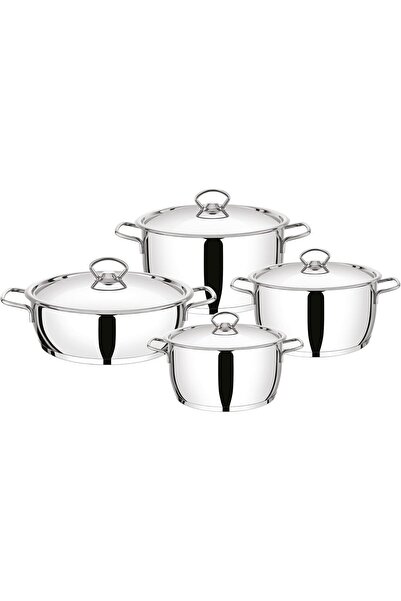 Generic Small stainless steel pot with comfortable handles from Al Saif, Size...