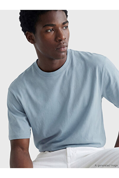LC Waikiki Nevavm Loose Fit Basic Thick T-Shirt with a Difference