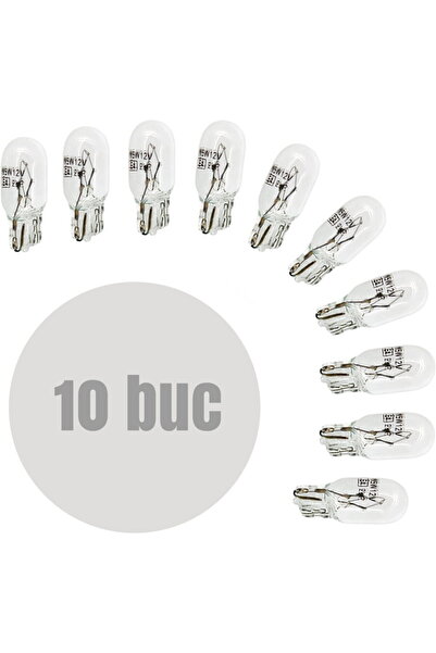 CarGuard Bec de poziție W5W - T10 12V 5W - set de 10 -
