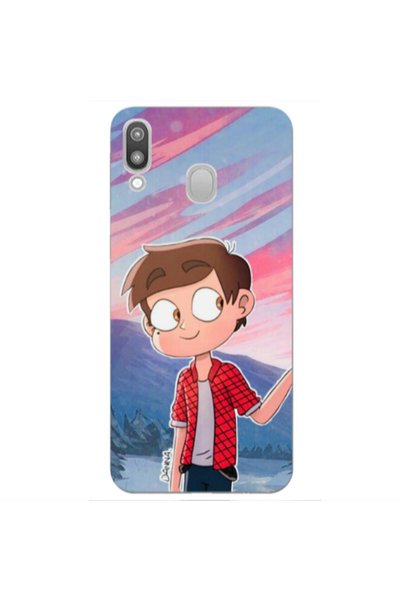 Other Samsung M20 Valentines 1 Transparent Silicone TPU Θήκη