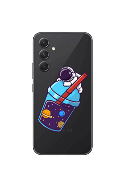 Other Samsung Galaxy A05s Longing in space Transparent Silicone TPU Θήκη