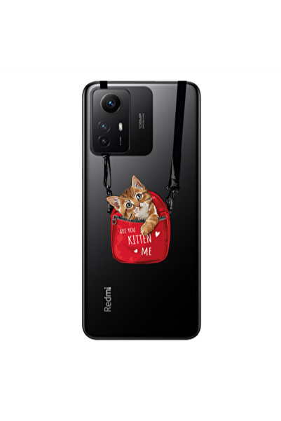 Other Xiaomi Redmi Note 12s Are you kitten Transparent Silicone TPU Θήκη