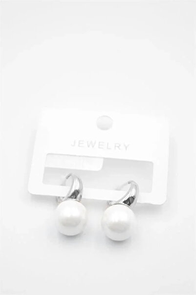Marsilyan Nvdn- Ieg - Pearl Earrings - Silver Iegrs-Nvdn1