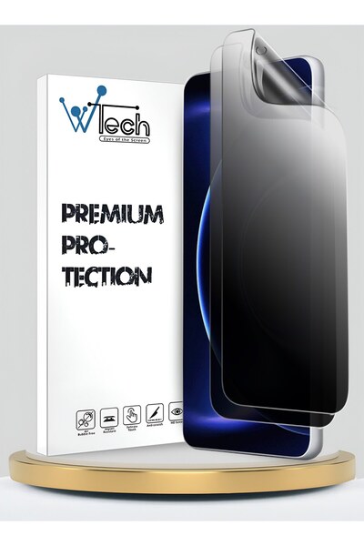 Wtech واقي شاشة هيدروجيل مضاد للتجسس رقيق ومرن لهاتف شاومي 17 ألترا 5G 2026، ...