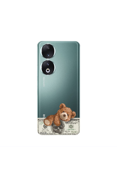 Other Honor 90 5G Money Style Transparent Silicone TPU Θήκη