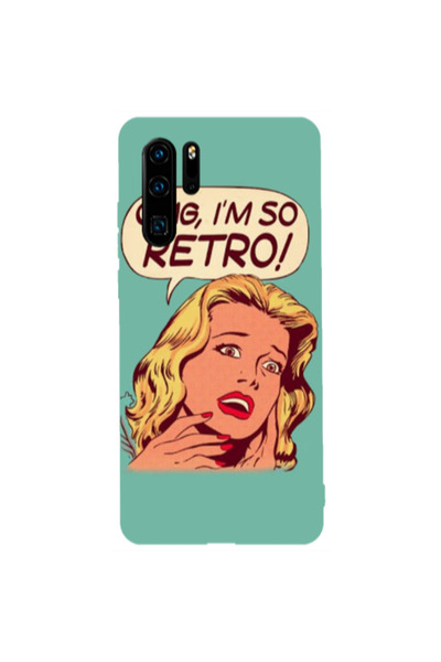 Other Huawei P30 Pro Im so retro Transparent Silicone TPU Θήκη