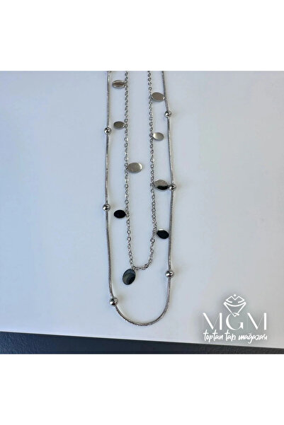 Marsilyan Nvdn- Ieg - Steel Multiple Necklace Iegrs-Nvdn1