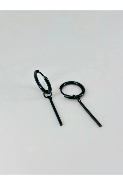 Marsilyan Nvdn- Ieg - Steel Men's Earrings Iegrs-Nvdn1