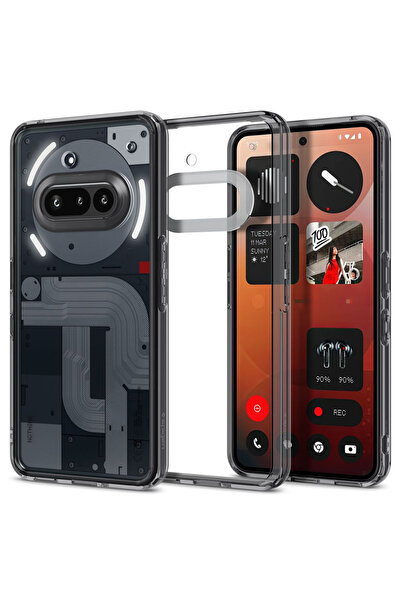 Evolium Husa Telefon pentru Nothing Phone (3a), Anti-Soc, Transparenta, TPU, ...