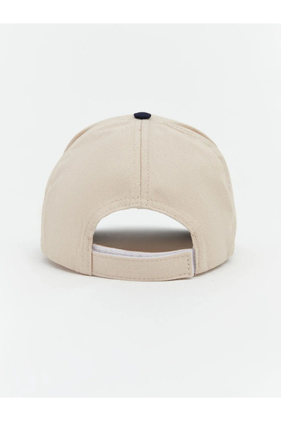 LC Waikiki Beige Printed Men's Cap Hat