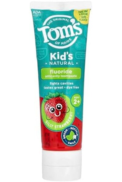 Yıldızan Veraura Lifestyle Tom's of Maine Dumb Strawberry Kids' Anti-Cavity T...