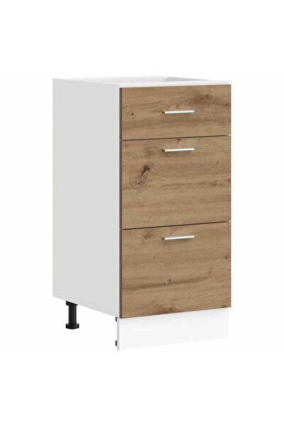 vidaxl Dulap inferior “Lyon” Artisan Stejar 40x46x81,5 cm