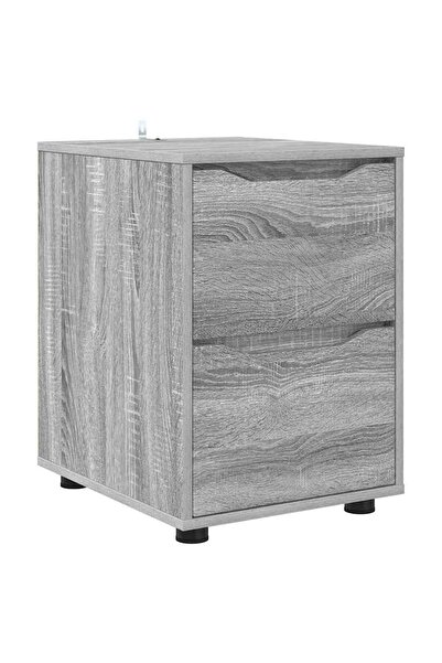 vidaxl Dulap de depozitare Gri Sonoma 40 x 48 x 57 cm Lemn compozit
