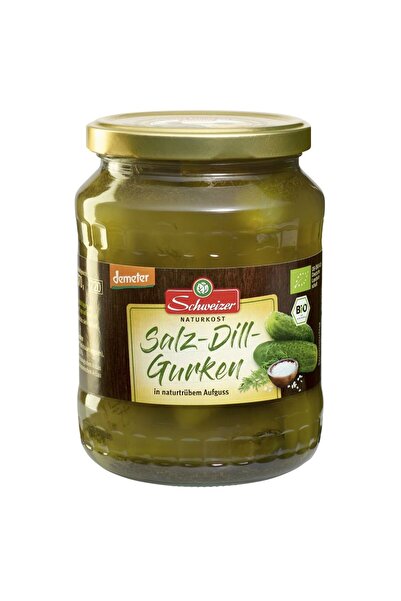 Schweizer Castraveți organici în saramură Demeter 650 g