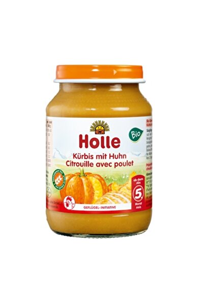 Holle Pumpkin and chicken dinner without added sugar, gluten-free from 5 mont...
