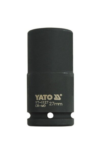yato Cheie hexagonala tubulara de impact YT-1127, prindere 3/4", 27 mm
