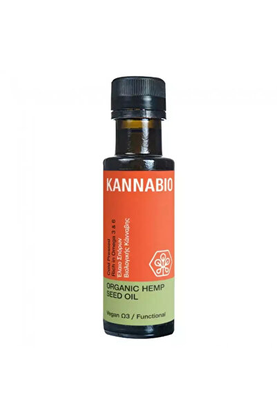 KANNABIO Βιολογικό Έλαιο Σπόρων Κάνναβης 100 ml
