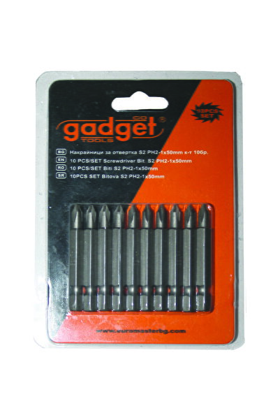 Gadget 10pcs/ Bit Top Bottom Set S2 PH-2x50mm GD
