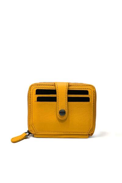 Grande Genuine Leather Card Holder Zipper Wallet