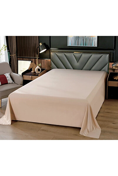Alhabib bedding شرشف نداف صيفي بيج مايكروفيبر مزدوج 240x260 سم