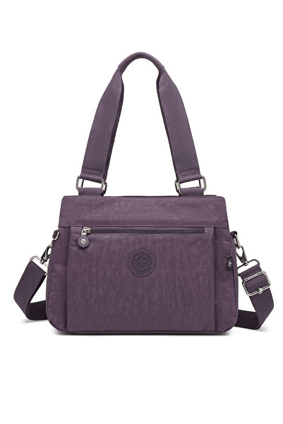 SMART BAGS Medium Size Multi-Pocket Waterproof Lightweight Crinkle Fabric Wom...
