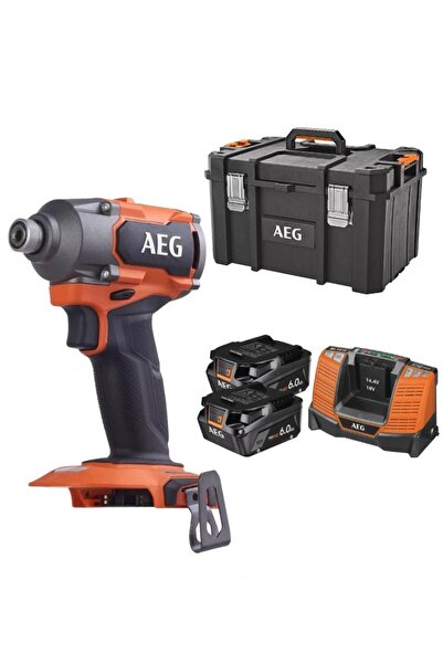 AEG BSS18C3B3-602TC 2x6.0Ah Çift Akülü Vidalama Plastik Çantalı - 4935500071