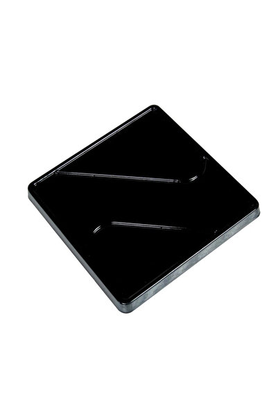 Pavoni Set de 250 tăvițe de prezentare pentru Monoportii Pavoni, pătrate, neg...