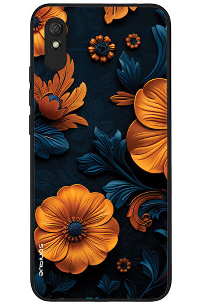 Other Θήκη Sonique Σειράς 3D Λουλουδιών για Xiaomi Redmi 9a Redmi 9at Πορτοκα...