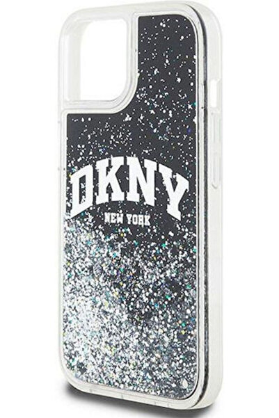 Dkny Υγρή Πλαστική / Σιλικόνης Μαύρη Πίσω Θήκη (iPhone 12 / 12 Pro) Κωδικός: ...