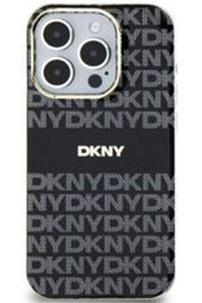 Dkny Iml Μονόχρωμη & Ριγέ Θήκη Magsafe Πίσω Κάλυμμα Πλαστικό Μαύρο (iPhone 14...