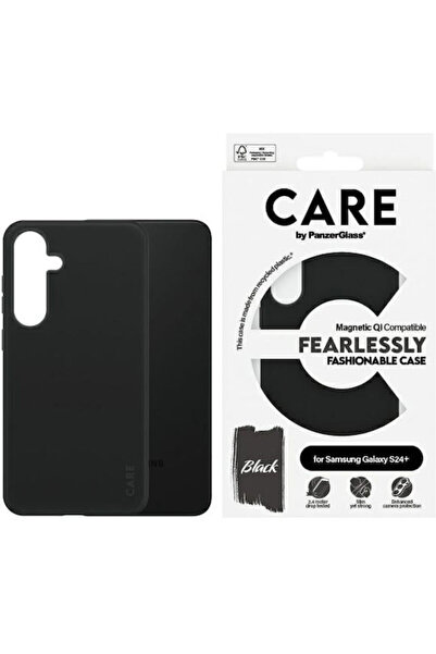 Panzer Glass PanzerGlass Fashion Qi Πίσω Κάλυμμα Μαύρο (Galaxy S24+) 1167 Κωδ...