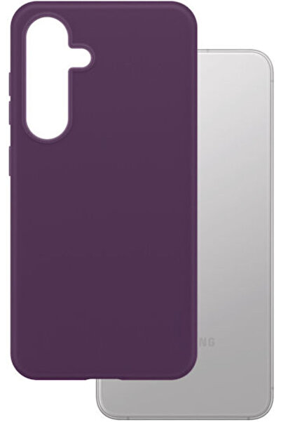 Panzer Glass PanzerGlass Fashion Qi Πίσω Κάλυμμα Σιλικόνης Μωβ (Galaxy S25) C...